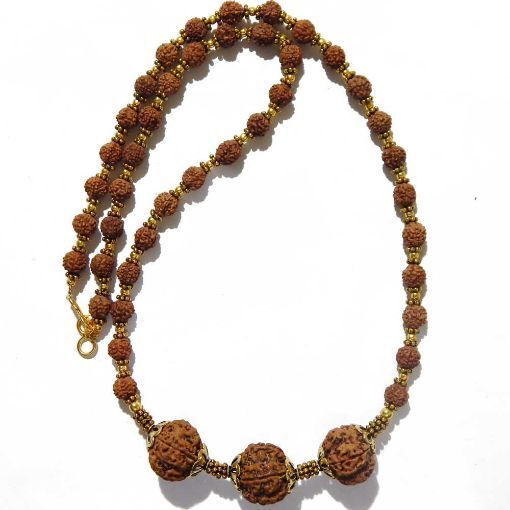 5 Mukhi Unisex Rudraksha Mala