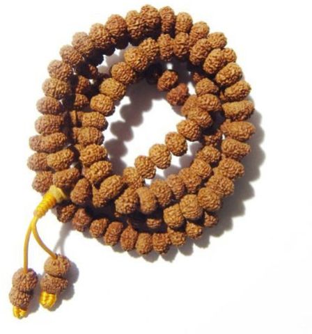 9 Mukhi Rudraksha Mala 9mm