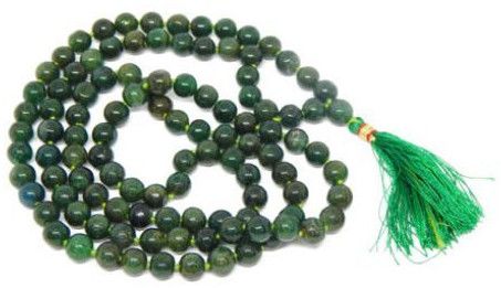 Green Aventurine Mala : for New Hope and Enthusiasm