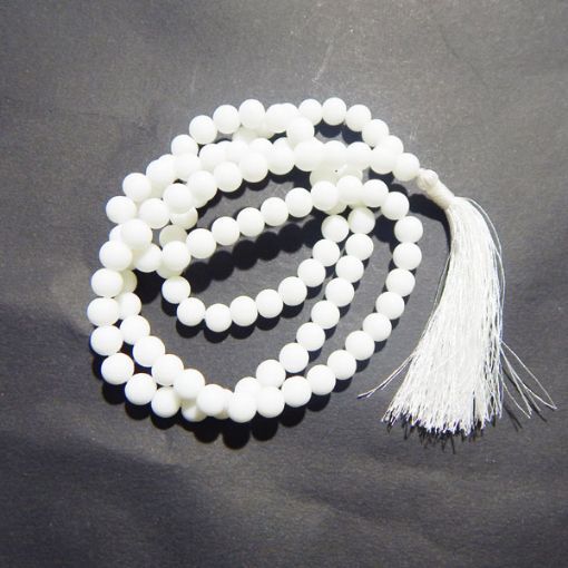 White Hakik Mala