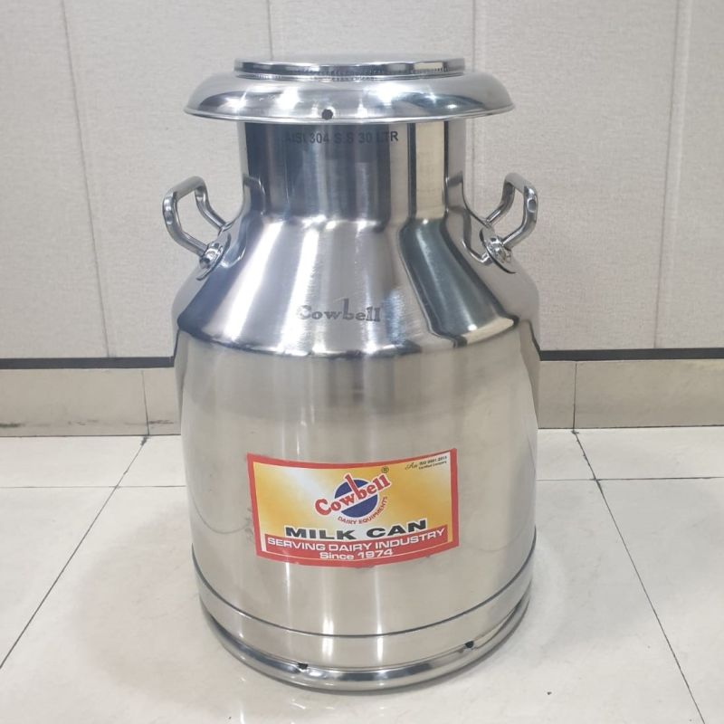 Stainless Steel Milk Can 30 Liter