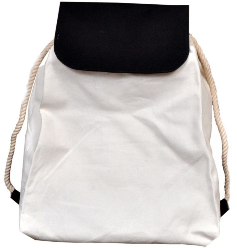 COTTON CANVAS BACKPACK BAG 03