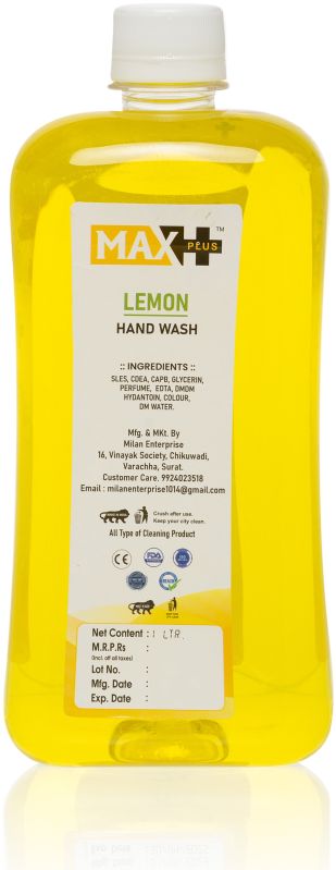 1 Ltr. Max Plus Lemon Hand Wash