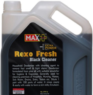 5 ltr. Max Plus Rexo Black Cleaner