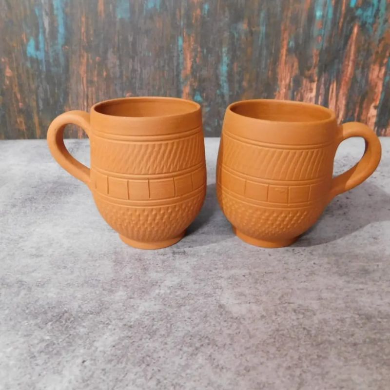 Brown Clay Coffee Mug