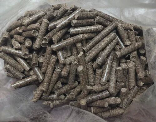 Brown 12 mm Biomass Pellet