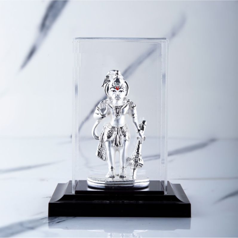 999 Silver hanuman ji idol