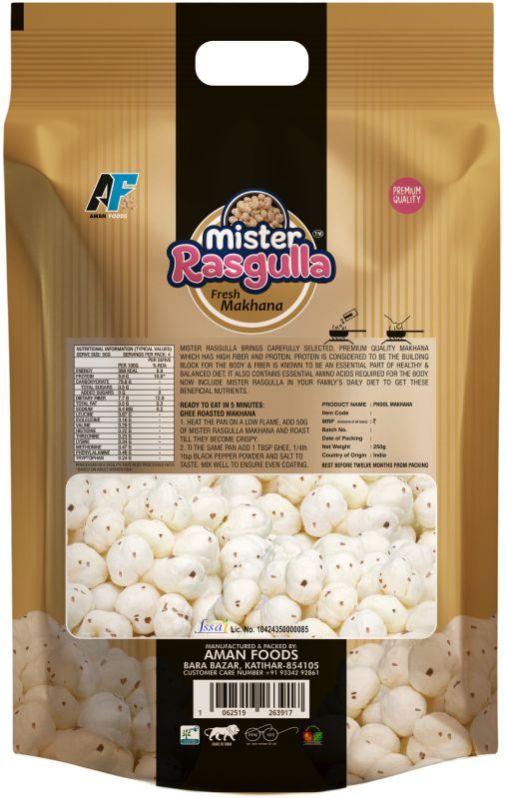 Mister Rasgulla Fresh Makhana