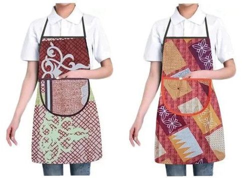 Poly Cotton Printed Kitchen Apron