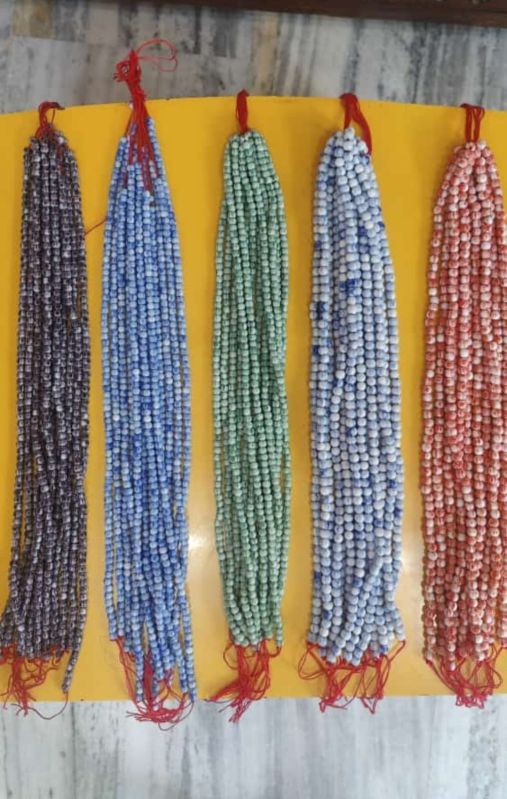 Colored Round Glass Beads