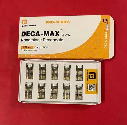 Galaxo Pharma 500mg Deca Max Injection, Color : Transparent