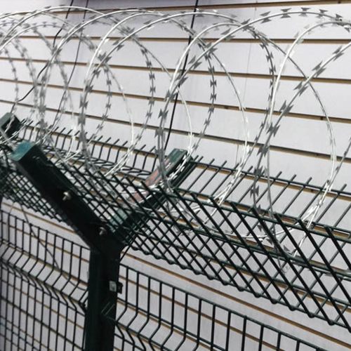 Metal Concertina Wire Mesh, Color : Grey Standard