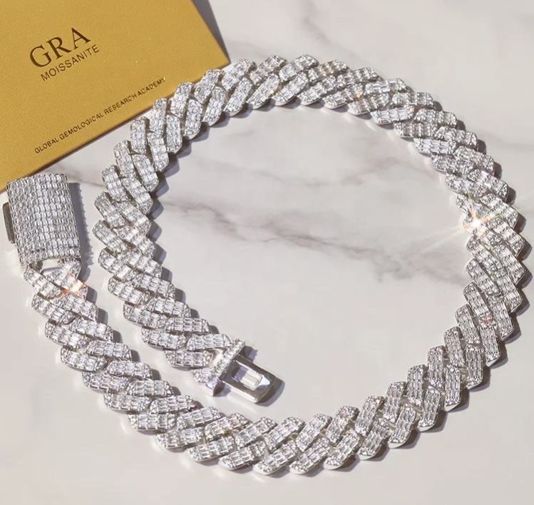 Baguette Diamond Chain