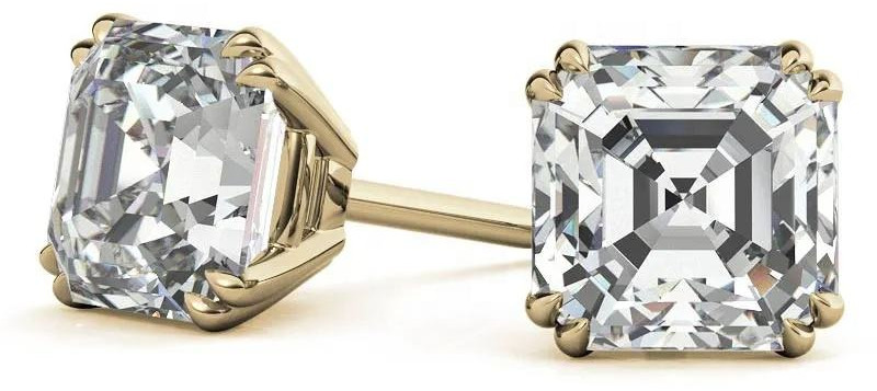 Cushion Cut Diamond Earrings