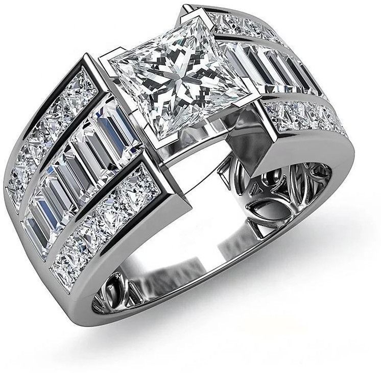 Hip Hop Diamond Ring