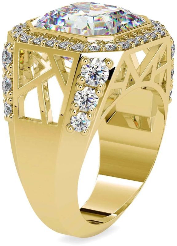 Solid Gold Diamond Ring