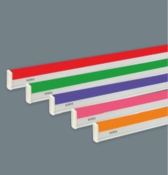 Ceramic Surya G-Line Colored LED Batten Light, Shape : Rectangular