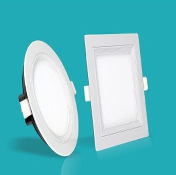 Surya Slim Trim Integrated LED Downlight, Shape : Round & Square