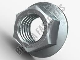 16 Mm Mild Steel Hex Flange Nut