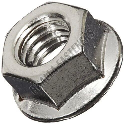 22 Mm Mild Steel Hex Flange Nut