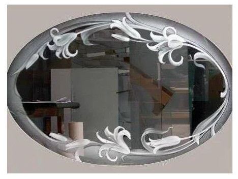 5mm Etched Mirror Glass