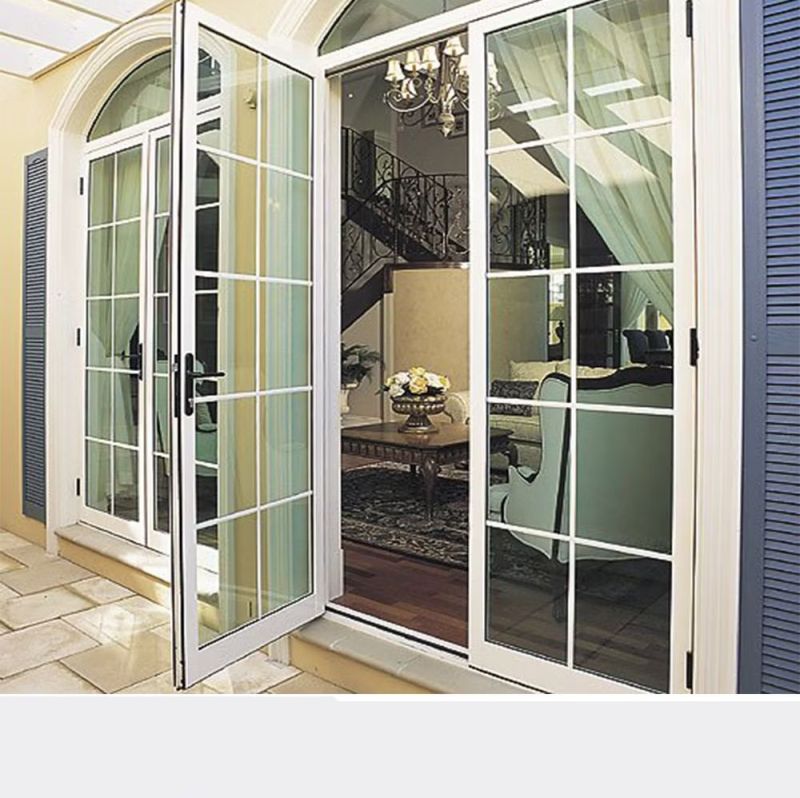 UPVC Openable French Double Door