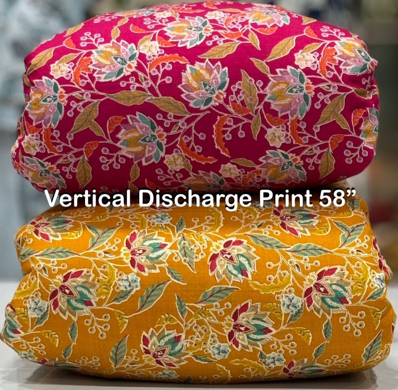 Vatican Discharge Printed Suit Fabric