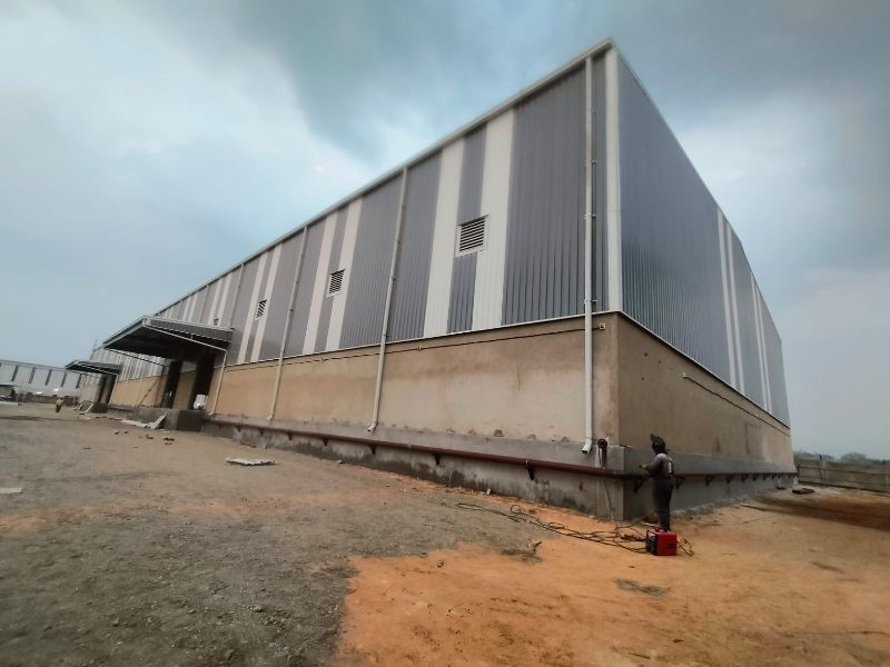 Prefabricated Sheet Coated Warehouse Construction Services