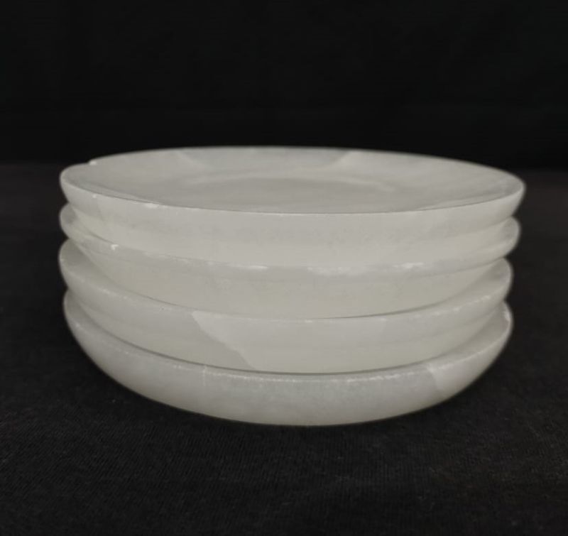 Alabaster Stone Coaster Set Of 4