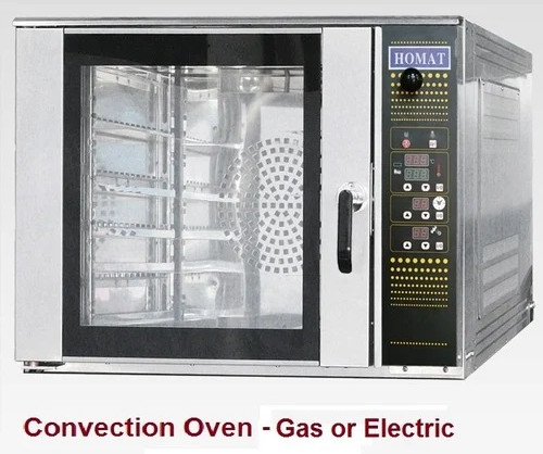 Stainless Steel Electric Single Door Convection Ovens