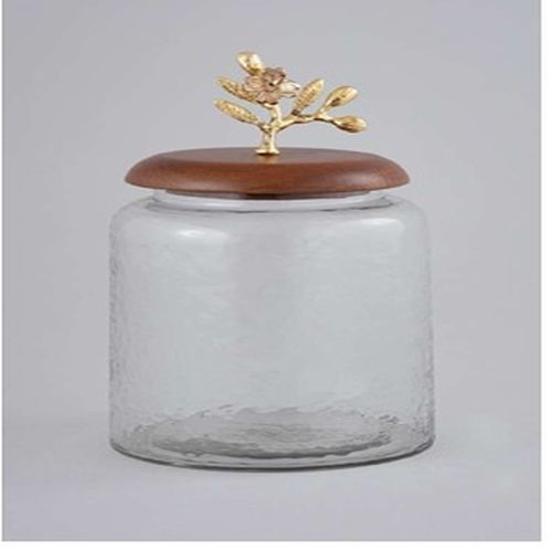 Glass Jar With Metal Lid