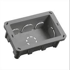 Grey 4 Modular PVC Concealed Box