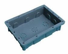 Grey 8 Modular PVC Concealed Box