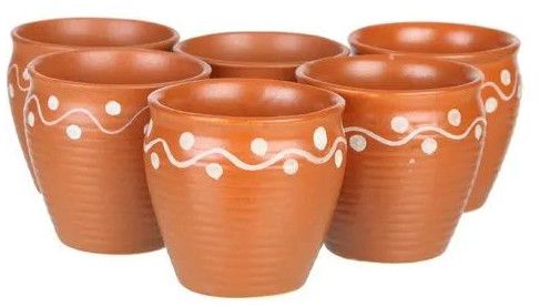 70 Ml Terracotta Tea Kullad, Color : Brownish, Technics : Handmade