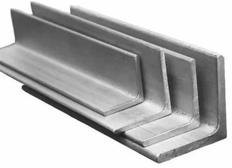 Polished Stainless Steel Angle, Color : Silver for Industrial Use