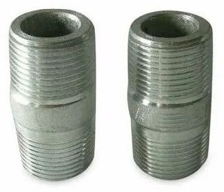 Polished Stainless Steel Butt Weld Nipples, Shape : Round