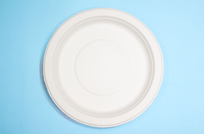 6\'\' Round Plate |No Compartments