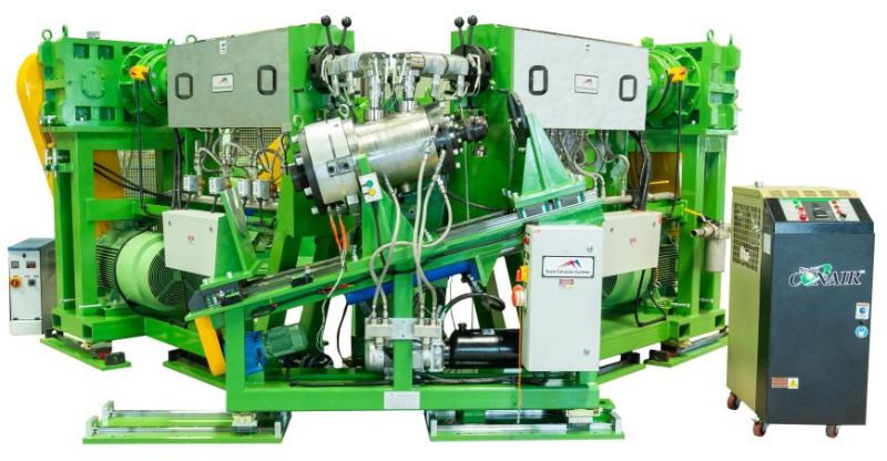 C V Profile Extrusion Line