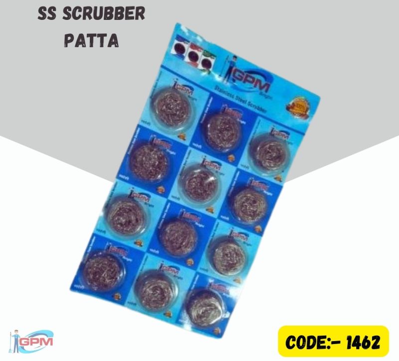 stainless steel scrubber