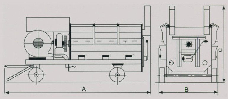 1.5 Ton Mastic Cooker Machine