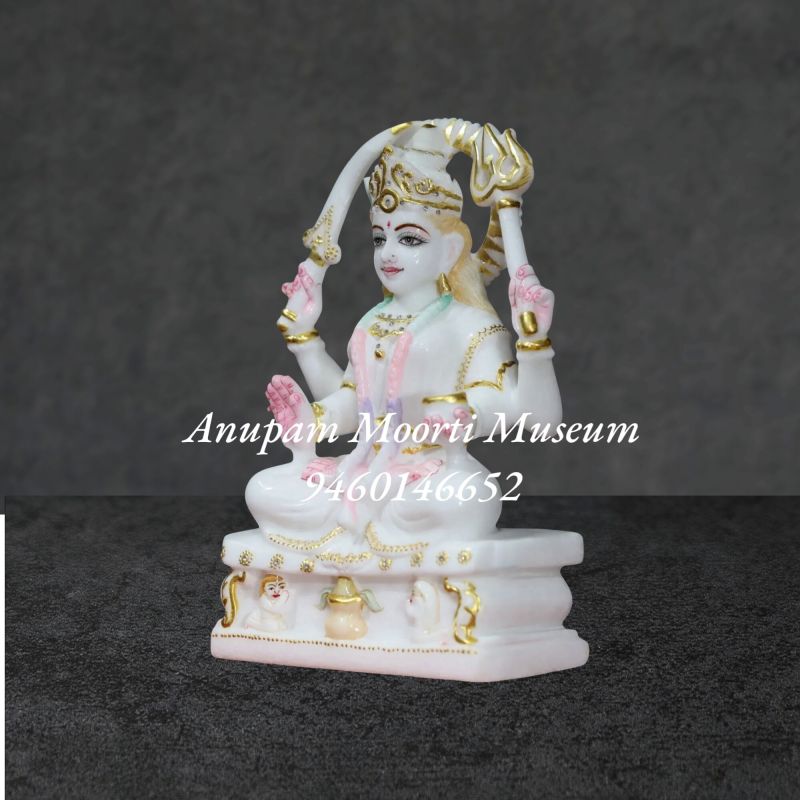 White Marble Santoshi Mata Statue