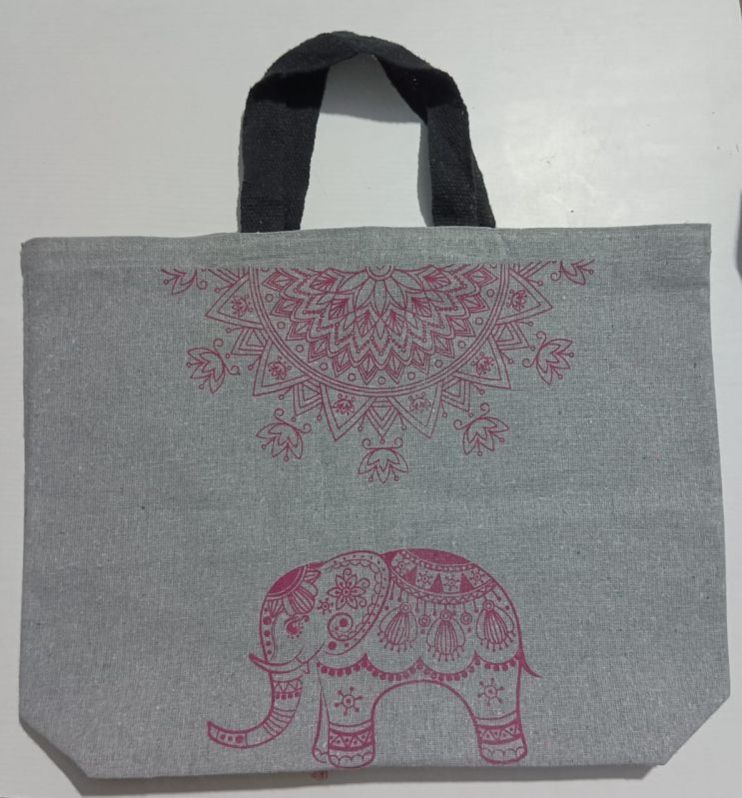 Melange Cotton Shopping Bag