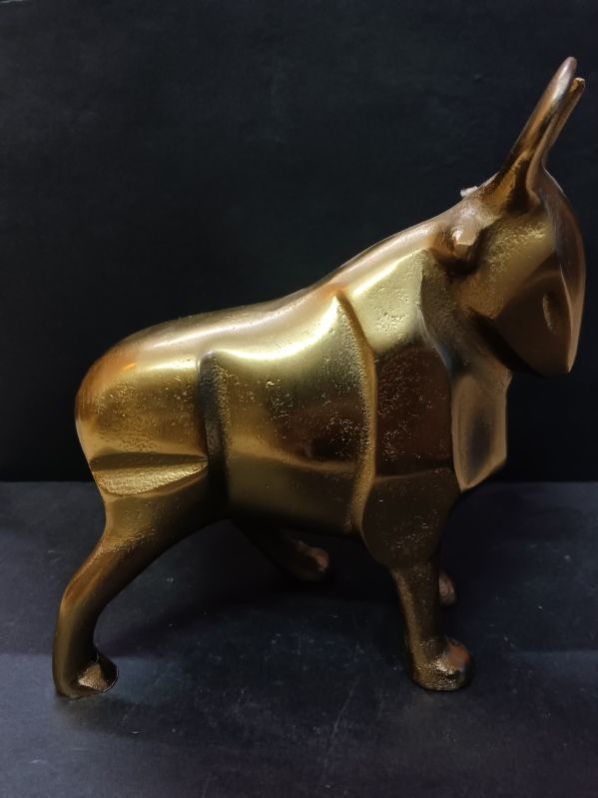 Metal Bull Statue