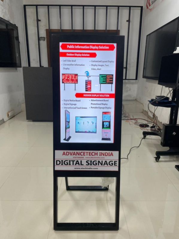 a-shape Digital Advertising Standee