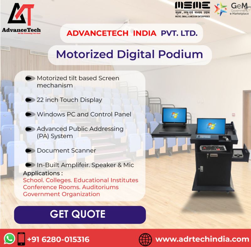 Digital Podium For Educational Institutes