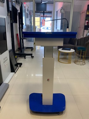 Height Adjustable Metal Podium