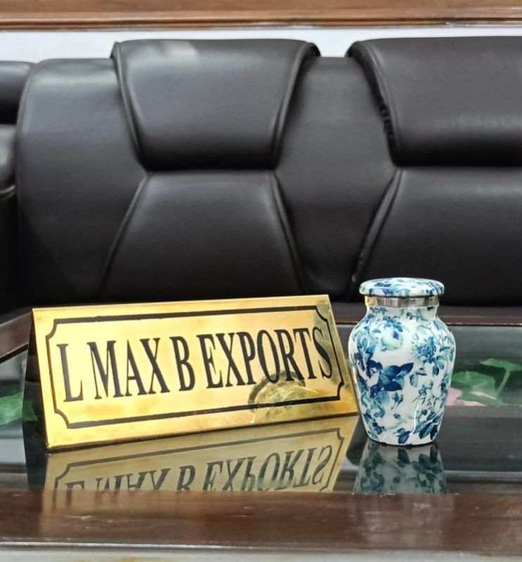 Brass Polished Token Ash Urns