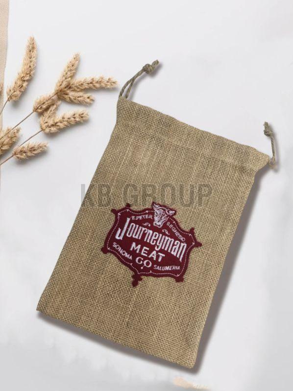 Jute Drawstring Bag