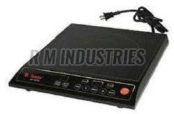 Induction Cooktop With Push Button, Color : Black