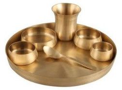 1.5kg Copper Thali Set